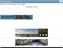 Tablet Screenshot of kochtopfangler.com